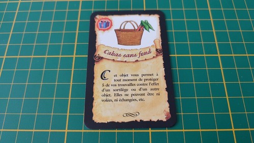 Carte objet cabas sans fond - cabas,