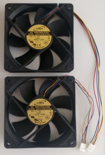 Lot ventilateurs 120mm pwm - 120mm,