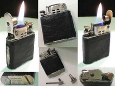 Briquet ancien Quercia ABDULLA automatic French Vintage Wick Lighter Feuerzeug
