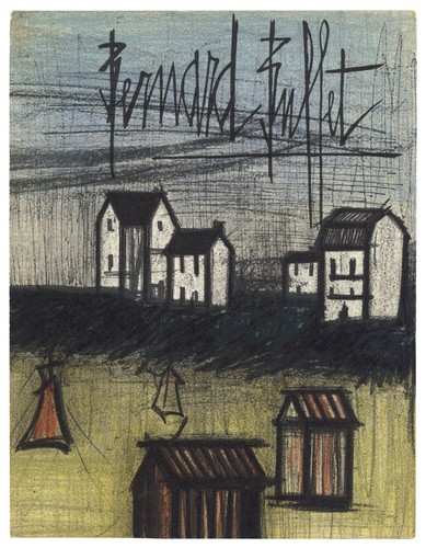 Bernard buffet lithographie - bernard,