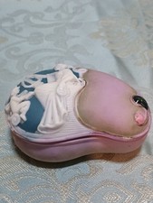 Schäfer et Vater - Antique boite à bijoux en biscuit de porcelaine - art nouveau