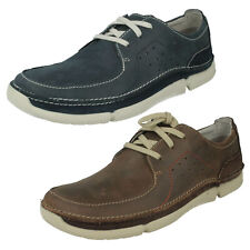 Chaussures Casual En Cuir Clarks Légères À Lacets Pour Hommes Trikeyon Fly G Fit