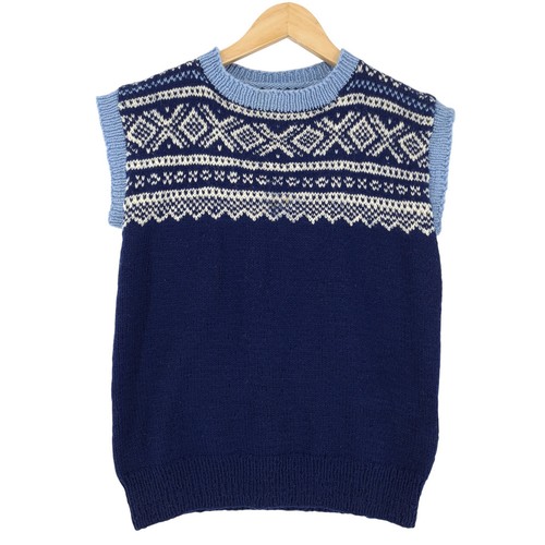 Vintage nordique pull - vintage,
