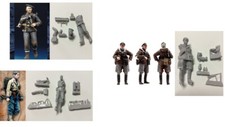 1/35 FIGURINES RESINE : WWII US ARMY ARMEE ROUGE RED ARMY WAFFEN-SS WEHRMACHT