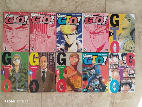Lot mangas gto pika - 10,