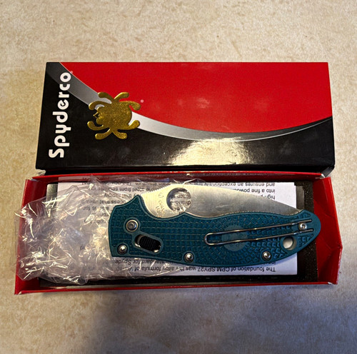 Spyderco manix c101pcbl2 - manix, 2