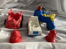 Fisher Price Little People Motor Cycle Police Fire Truck Hydrant Replacement