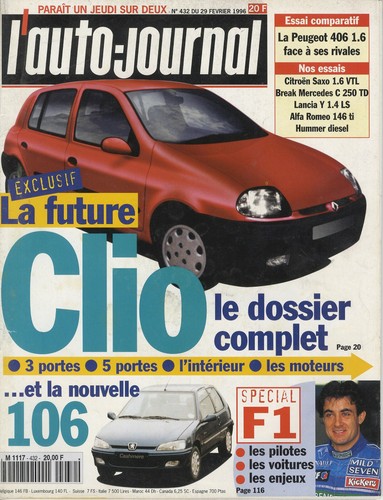 Auto journal 432 - l'auto,
