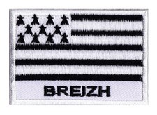 écusson patche drapeau breton - Écusson,