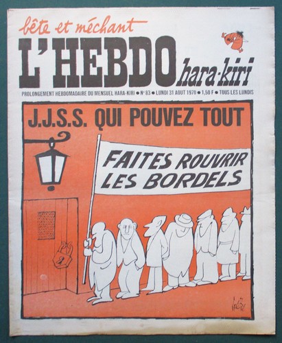 Hara kiri hebdo - kiri,