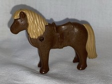 Playmobil Poney Vintage Haras Ferme Ranch Indien Animaux