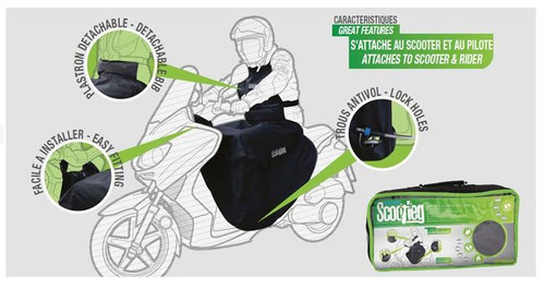 Tablier jupe hiver scooter - hiver,