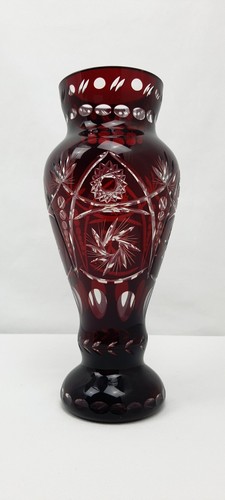 Vase cristal doublé - vase,