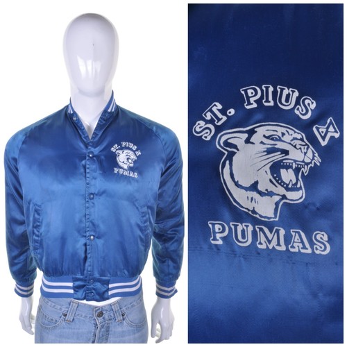 Veste varsity satinée vintage - varsity,