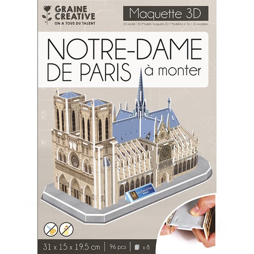 Maquette puzzle 3d - -,