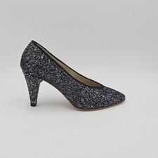 Chaussures Femme Anniel 38 Escarpins Noir Paillettes 274DA