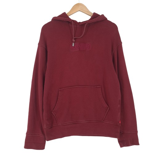 Levi hoodie sweatshirt rouge - hoodie,