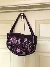 Hand Made embroidered brown