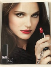 Publicité Advertising Luxe Maquillage CHRISTIAN DIOR CD rouge (Octobre 2013)