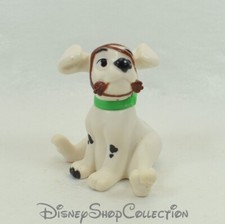 Figurine jouet chiot MCDONALD'S Mcdo Les 101 Dalmatiens laisse marron Disney