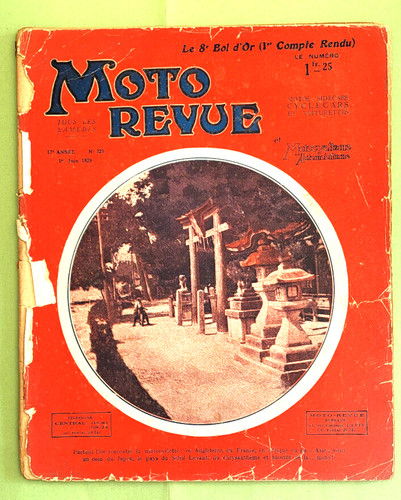 Moto revue 325 juin - revue, 1929