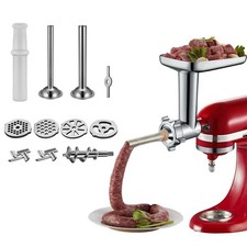 Hachoir à Viande Accessoire Trancheuse Poussoir à Viande Poussoir à Saucisse