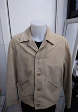 Véritable cuir veste daim - veste,