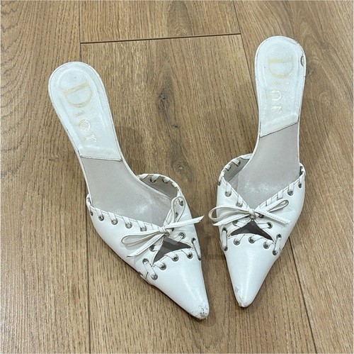 Dior mules talons cuir - à,