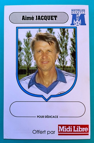 Football carte aime jacquet - carte,