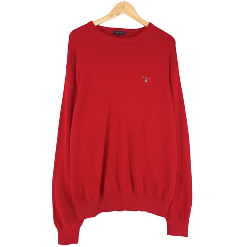 Pull vintage gant homme rouge - pull,