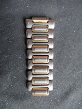 7 PREMIERS MAILLONS DE BRACELET  ACIER  MONTRE  SEIKO  ( B1708-E) FIRST LINKS 7