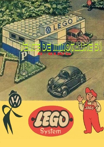 Pub lego avec coccinelle - avec, la