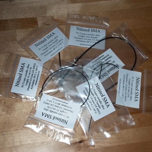 Nitinol niti sma - nitinol,