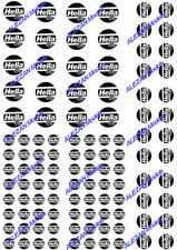 ALEZAN MODELS . DECALCOMANIES . HELLA . PHARE ROND . 1/43 . 1/32 . 1/24 .