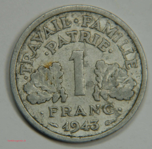 Franc francisque - (fr1),
