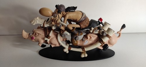 Figurine moto résine joe - en,