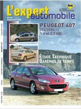 rta revue technique manuel atelier réparation entretien etude mta peugeot 407