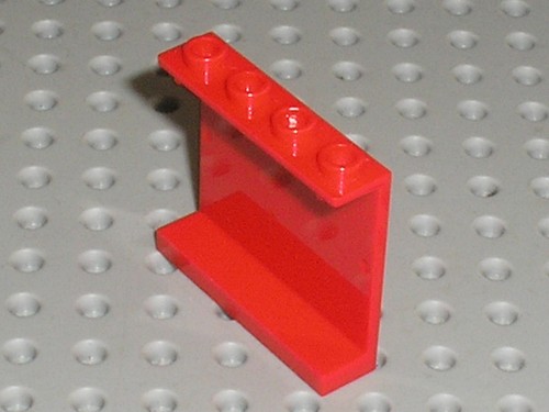 Lego red panel - red, set