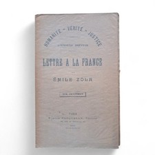 [AFFAIRE DREYFUS] ZOLA
