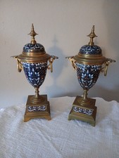 Vases En Emaux Champlevé
