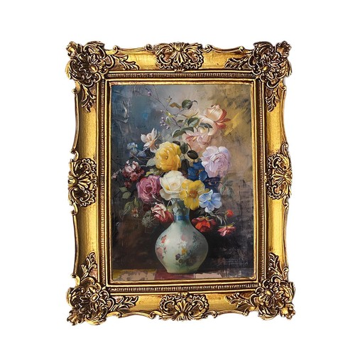 Cadre photo baroque doré