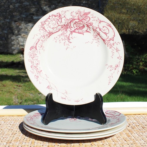 Set assiettes plates - 4,