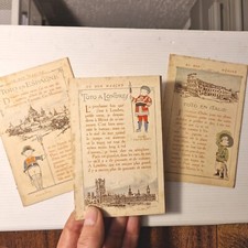 3 livrets 1920 : TOTO en