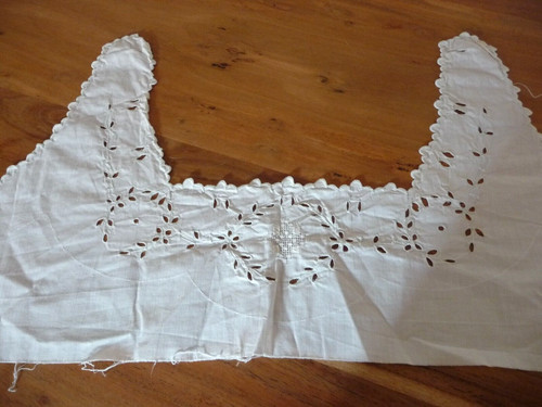 Linge ancien haut - haut, de