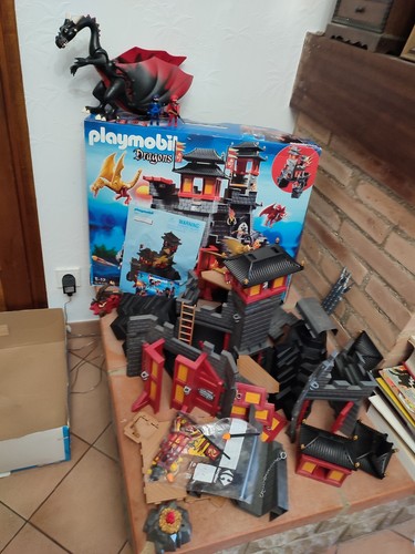 Lot playmobil forteresse - lot,