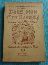 1933. DORS MON P'TIT QUINQUIN. CONTES DES FLANDRES. Verly -Ch Brisson. R. Herval