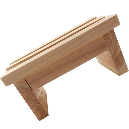 Wood bench tabouret bois - ,