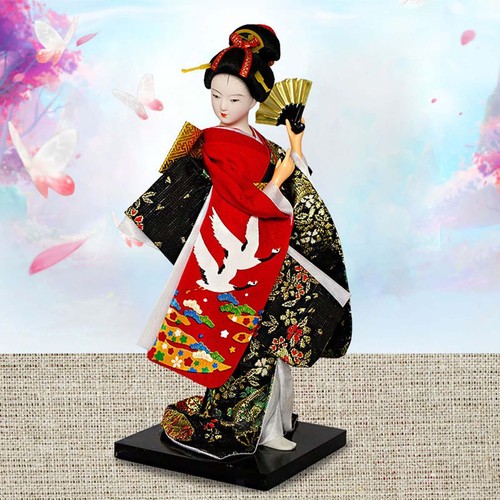Poupée geisha japonaise - geisha, en