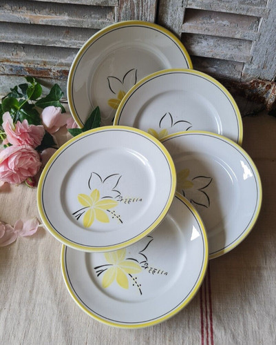 Anciennes assiettes exellia - anciennes,
