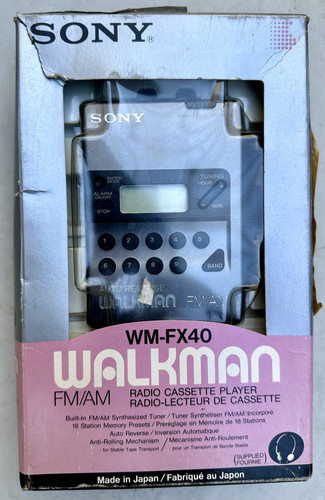 Sony radio cassette player - ,